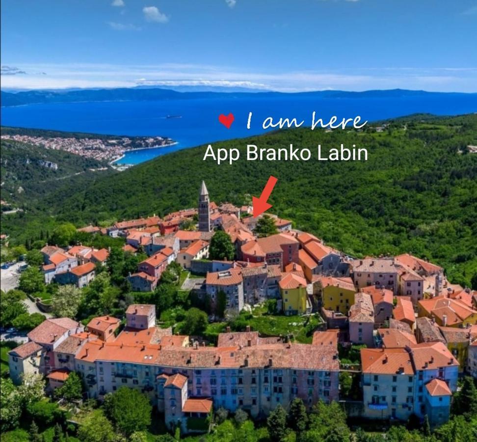 לאבין Apartment Branko With Terrace, Old Town Labin מראה חיצוני תמונה