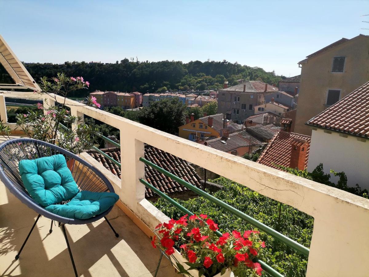 לאבין Apartment Branko With Terrace, Old Town Labin מראה חיצוני תמונה